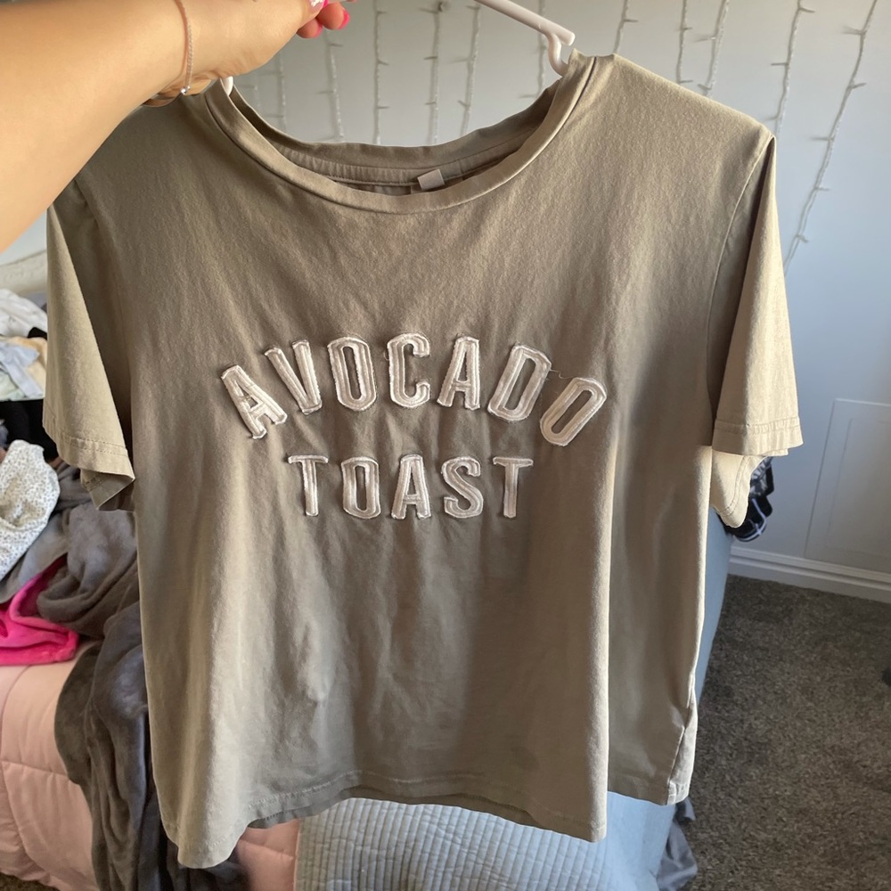 Avocado Toast Shirt! SAGE GREEN